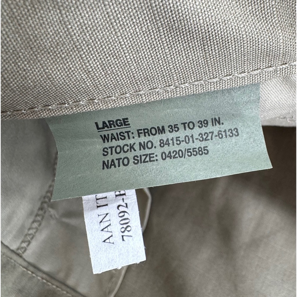 TRU-SPEC Cargo Shorts Men L Khaki Tan Ripstop Tactical Utility 6-Pocket Gorpcore - Picture 5 of 11